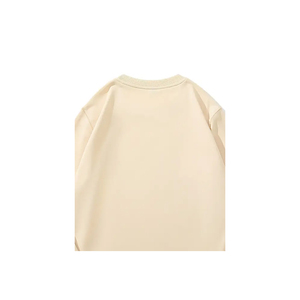 เสื้อสเวตเชิ้ตคอกลมผู้ชาย พรีเมียม ผ้าฝ้ายถักนิตติ้ง 100% ระบายอากาศได้ดี เป็นมิตรกับสิ่งแวดล้อม ลายพิมพ์นูนด้านหน้า - Product Image 2