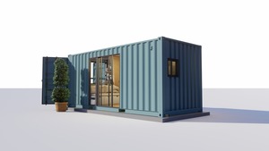 Casa Contenedor Personalizada de 20 pies - Fabricada Localmente - Product Image 1