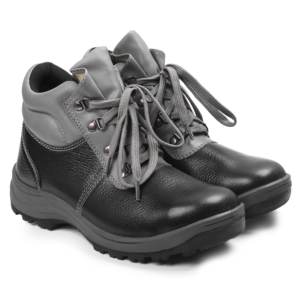 Zapatos de Seguridad con Puntera de Acero para Hombre, de Cuero Premium, con Cordones, Transpirables, con Entresuela de EVA Suave, para Trabajo Industrial en Fábrica - Product Image 1