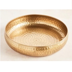 Tazón de Madera para Servir Postres y Alimentos, Decoración de Mesa, Acabado en Dos Tonos, para Catering, Servidor de Frutas y Ensaladas - Product Image 5