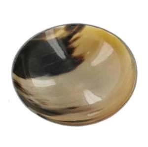 Buffalo Horn Bowl With Natural Horn Colors And Earth Tone Finish Horn Serving Bowl With Eco Packaging And Wholesale Pricing - Product Image 4