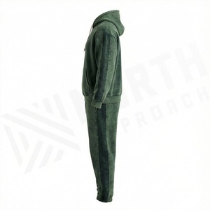 Men's Acid Wash <b>Tracksuit</b> Anti Wrinkle Fully Customized Latest Fabric Design Athletic Running Workout Customized Color - Product Image 3