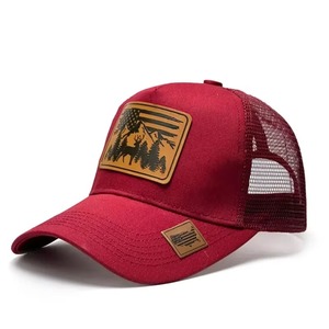 Direct Factory Supply Casual 5-Panel Trucker Cap Unisex Fashionable Outdoor Baseball Cap Four Season - Product Image 5