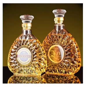 Bouteille en verre vide de 750 ml pour spiritueux, avec bouchon, idéale pour le whisky, la tequila, le gin, le brandy, emballage de boissons de luxe et utilisation en cadeau. - Product Image 5