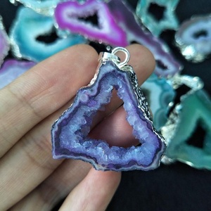 925เงินสเตอร์ลิงสวยธรรมชาติโรสควอตซ์พลอยจี้กึ่งเครื่องประดับอัญมณีมีค่าสำหรับพรรคสวมใส่ร้านค้าออนไลน์ตอนนี้ - Product Image 4