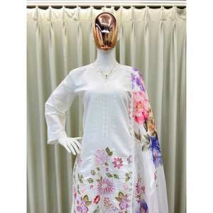 Conjunto de Fiesta Elegante y Moderno con Dupatta Talla XL - Product Image 3