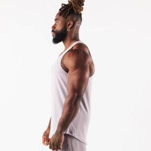 Breathable Ice <b>Silk</b> Tank Top Men Cooling Fabric Summer <b>Underwear</b> Seamless Sleeveless Undershirt Muscle Tee Factory - Product Image 4