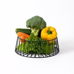 Powder Coated Metal <b>Wire</b> Vintage Geometric Eco-friendly <b>Storage</b> <b>Basket</b> Multipurpose Home <b>Storage</b> Organizer - Product Image 5