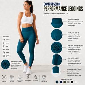 High Waist Full Length Solid Color <b>Seamless</b> Knitted <b>Leggings</b> Stretch Breathable Comfortable Sporty Style Women's <b>Leggings</b> - Product Image 6