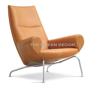 Sillón de Salón Nórdico Minimalista con Respaldo Alto, Mueble Americano de Lujo para Sala de Estar, Dormitorio u Hotel, Duradero y Elegante - Product Image 3