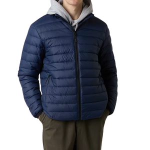 Blousons matelassés pour hommes, vêtements d'extérieur isolés pour l'hiver, séchage rapide, logo frontal personnalisable, marque en gros - Product Image 6