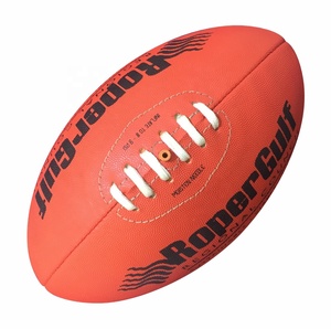 Pelota de fútbol australiana, bola de goma y PVC, durabilidad, regla australiano, fábrica - Product Image 1