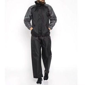 Survêtement coupe-vent à capuche unisexe pour l'hiver, couleur unie, respirant, léger, de qualité supérieure, vêtements de sport, poche latérale, vêtements de sport - Product Image 3