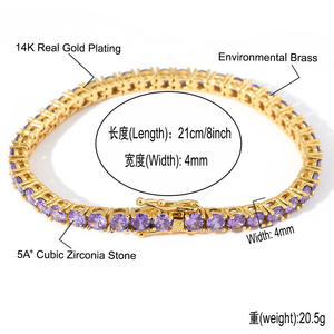 Bracelet Hip Hop Iced Out de fabrication indienne avec pierres Moissanite certifiées, disponible au prix d'usine depuis l'Inde - Product Image 6