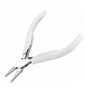 LINDSTORM Alicates de punta plana de acero inoxidable de 115 mm para hacer collares - Product Image 1