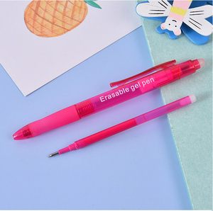 Penna cancellabile da disegno colorato creativo con gomma liscia da scrivere 8 colori penna a inchiostro neutro penna gel cancellabile - Product Image 2