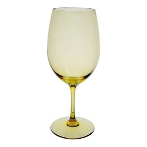 Juego de copas de vino con tallo de color acrílico de 20oz sin BPA, estilo de diseño clásico redondo - Product Image 2