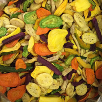 HOT ITEM: Gemengde groente- en fruitchips VF Gedroogde groenten en fruit Knapperige droge mix Bulkverpakking Vietnam Fabriek