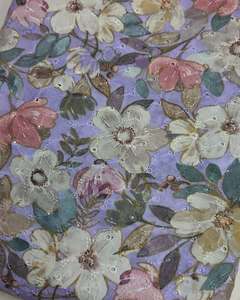 Tissu imprimé numérique de qualité supérieure en polyester, coton, rayonne et mousseline à motifs floraux pour robes, chemisiers et vêtements féminins - Product Image 5