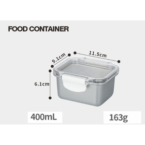 Stainless steel <b>kitchen</b> <b>storage</b> <b>boxes</b> Food <b>Storage</b> Containers with Locking Lids - Product Image 2