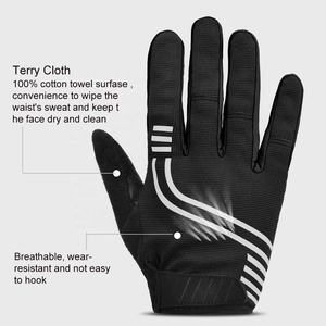 Gants de cyclisme personnalisés pour sports de plein air, à doigts complets, souples, élastiques, respirants, pour le vélo, les plus vendus, en promotion, OEM ODM - Product Image 3