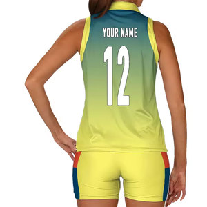 Uniforme de Voleibol Hecho de Poliéster, Servicio OEM, Estampado Animal con Letras, Ligero, Cómodo, Transpirable - Product Image 2