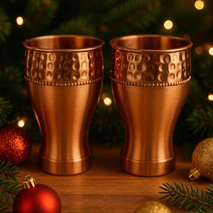 Cesta de Regalo con Botella de Agua de Cobre, Producto de Bebidas para Regalos Festivos, Regalos de Boda y Sets de Regalo Premium - Product Image 1