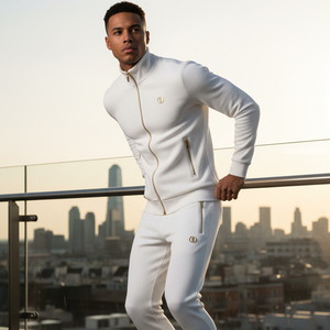 Ensemble de survêtement de compression pour homme pour entraînement CrossFit, soutien musculaire haute compression, ensemble de sport durable en spandex - Product Image 6