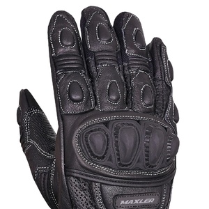 Guantes de Moto Transpirables con Pantalla Táctil para Hombre, Guantes Cortos de Carreras de Motocicleta para Ciclismo - Product Image 4