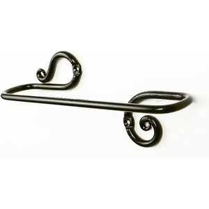 <b>Black</b> Finished Wall Mounted Metal Toilet <b>Paper</b> Holder Minimalist Design Rust Resistant Bathroom Decorative <b>Tissue</b> Holder - Product Image 5