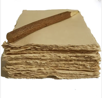 Cuaderno de cuero genuino de grano completo, vintage, hecho a mano, con tapas duras, encuadernación cosida, diario con bordes deshilachados, hojas sin rayas.
