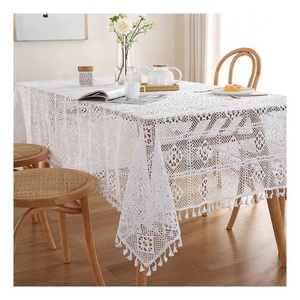 Professional Finished OEM Blue Triple Color Fashion Design 100% <b>Linen</b> Waterproof Custom Wholesale <b>Table</b> <b>Cloth</b> for Banquet - Product Image 5