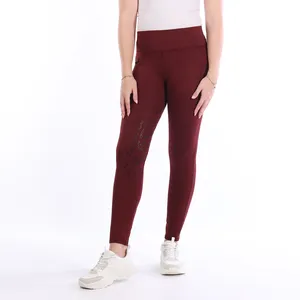 Pantalones de Montar a Caballo de Alta Calidad, Elásticos en 4 Direcciones, Leggings, Ropa Ecuestre, en Tela Técnica con Tacto Suave - Product Image 1