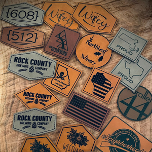 Patchs en cuir/PU gaufrés avec logo personnalisé, écologiques, isolants thermiquement, style vintage pour textiles de maison - Vente directe usine - Product Image 5