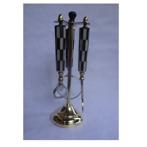 Lupa con abrecartas y abridor de botellas, soporte metálico, organizador de escritorio para lectores de libros, para estudio, oficina o biblioteca - Product Image 1