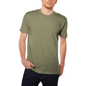 Camiseta de Alta Calidad para Hombre, 80/20 Algodón Jersey, Precio Bajo, Hombros Caídos, Diseño Personalizado, Talla Grande - Product Image 1