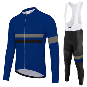 Men's Long Sleeve <b>Cycling</b> Jersey Black White Full Zip Road Bike Wear Breathable Quick Dry 100% Polyester 180g Fit - Product Image 4