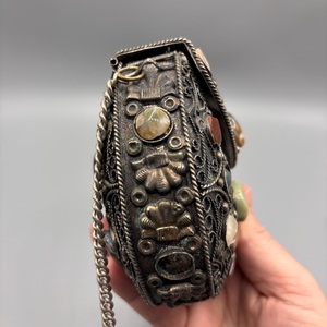 Elegant Mosaic <b>Clutch</b> with Artistic <b>Embellishments</b> Fashion-savvy Mosaic <b>Clutch</b> Bag for Women metal <b>clutch</b> purse bag - Product Image 5