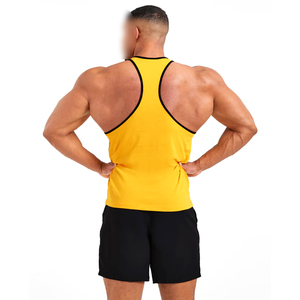 2025 OEM Service Different Yellow Color Good Quality Newest Style Fitness Gym Wear Weightlifting Stringers BY AMAZING INDUSTRIES - Product Image 6