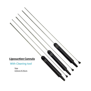 Juego de 5 cánulas de liposucción Luer Lock con adaptador de transferencia de 2 mm en acero inoxidable para cirugía plástica 2026 - Product Image 5