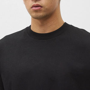 Factory Price <b>Shirt</b> Custom <b>Plain</b> <b>Black</b> <b>T</b> <b>Shirt</b> Men Regular Fit <b>T</b>-<b>Shirt</b> / Short Sleeve Comfortable Breathable O Neck <b>T</b>-<b>Shirt</b> 2026 - Product Image 2