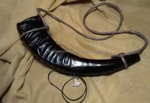 Cor d'animal inspiré de la fantaisie, cor naturel fait main, durable, de haute qualité, instrument sonore puissant, pour cosplay et cérémonies - Product Image 6