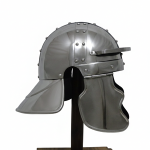 Casco de acero dulce de la mejor calidad con acabado pulido - Product Image 3