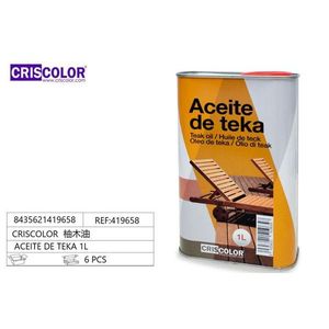 Aceite de Teca 1L para el Cuidado de Muebles de Patio - Product Image 1