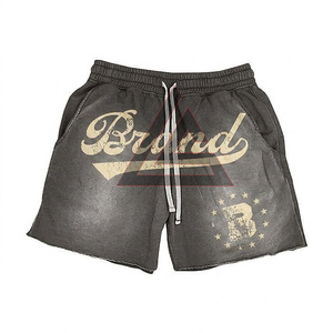 ชุดลำลองผู้ชายสุดฮิต ชุดวอร์มฤดูร้อน ลายฟอกสี ชุดเซ็ต 2 ชิ้น เสื้อยืดครอปพิมพ์ลาย และกางเกงขาสั้น - Product Image 4