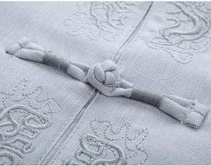 Conjunto de Uniforme de Tai Chi de la Mejor Calidad, Traje Tradicional de Tang Kungfu para Entrenamiento y Meditación de Artes Marciales Wing Chun Shaolin Wushu - Product Image 4