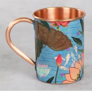 Taza de Cobre Premium para Hostelería, Estilo Moscow Mule, Apta para Alimentos, para Uso en Hoteles, Restaurantes y Bares - Product Image 2