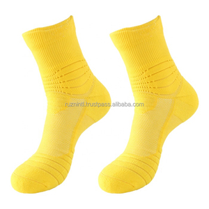 Durable Cotton Crew <b>Socks</b> with Breathable Knit Design and Reinforced HeelToe for <b>Long</b> Lasting Wear - Product Image 2