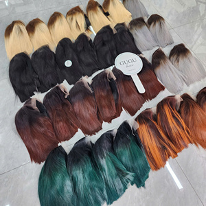 Perruque Lace Front en Cheveux Humains Naturels, Lisses et Soyeux, Résistante à la Chaleur, 30 Pouces, Transparente, pour un Effet Lisse et Naturel - Product Image 3