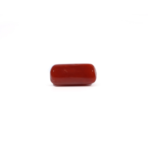 Natural Red Coral Loose Gemstone 4.58 Carat Certified Wholesale Raw - Product Image 2